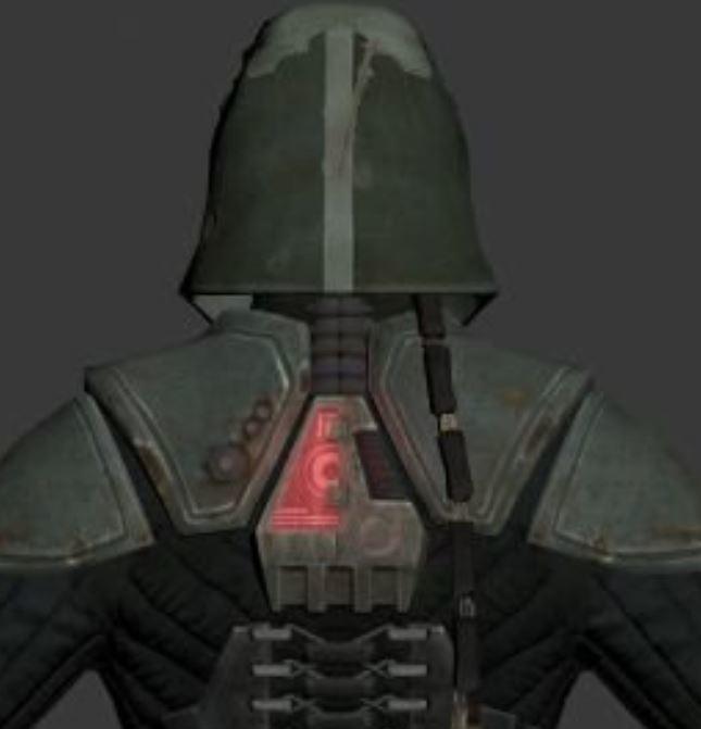 Sith Stalker - Back Plate