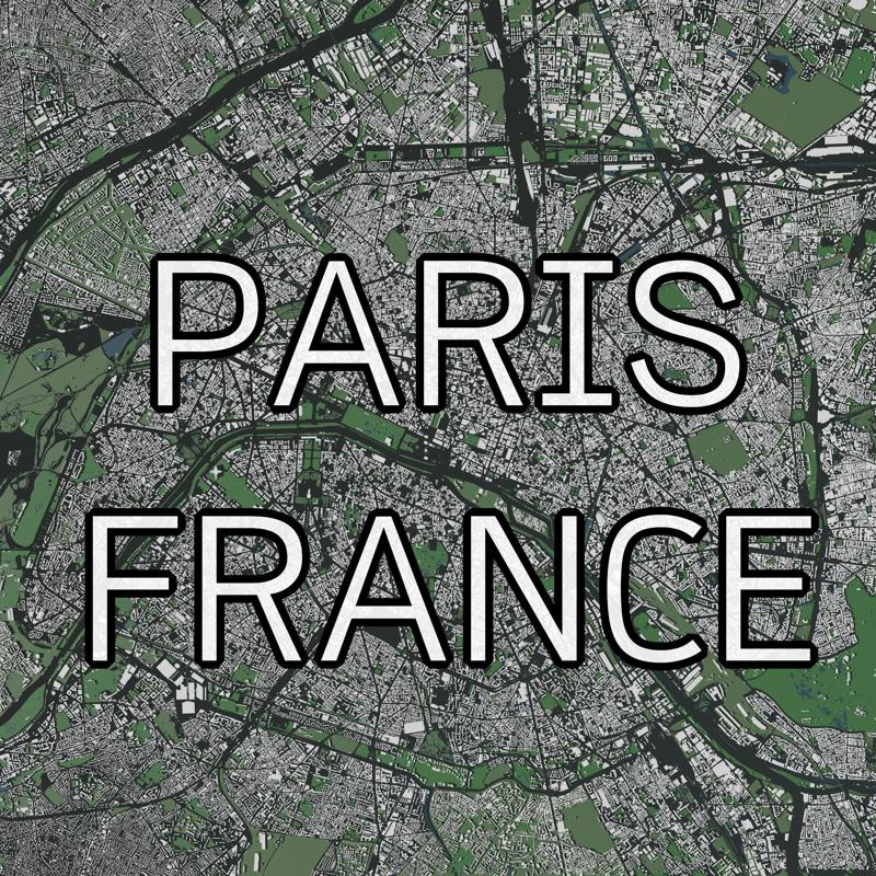 Paris France - city and mass building