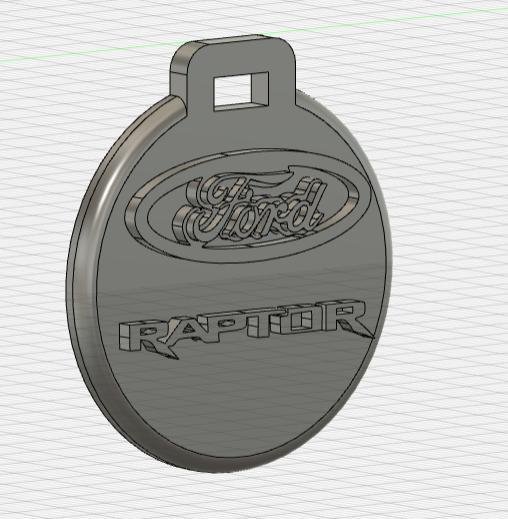 Pendentif porte clé Ford Raptor 1 / Ford Raptor 1 Key ring ornement