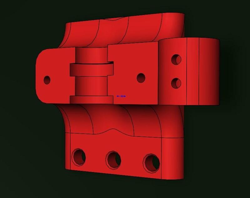 Prusa i4 Bowden Adapter v2