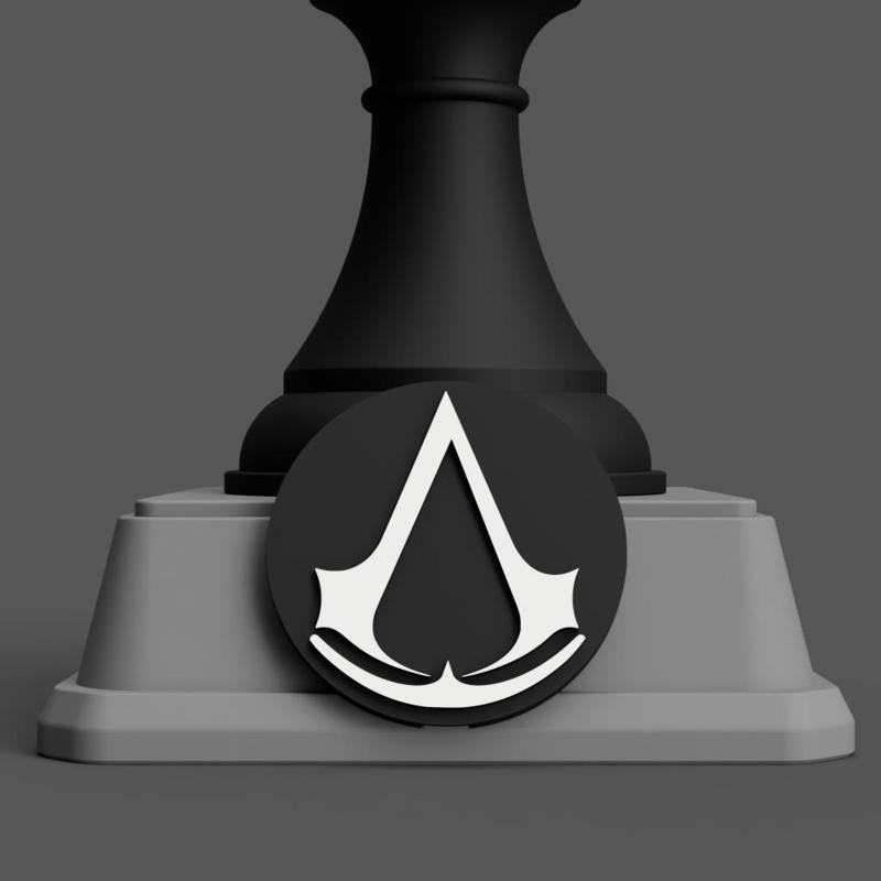 Assasins Creed Front Plate for Trophy Stand
