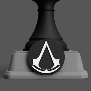 Assasins Creed Front Plate for Trophy Stand