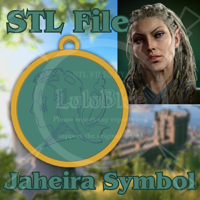 Jaheira Companion Symbol - Baldur's Gate 3