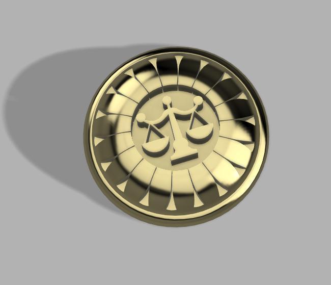 Attorney Defense Badge (Ace Attorney)