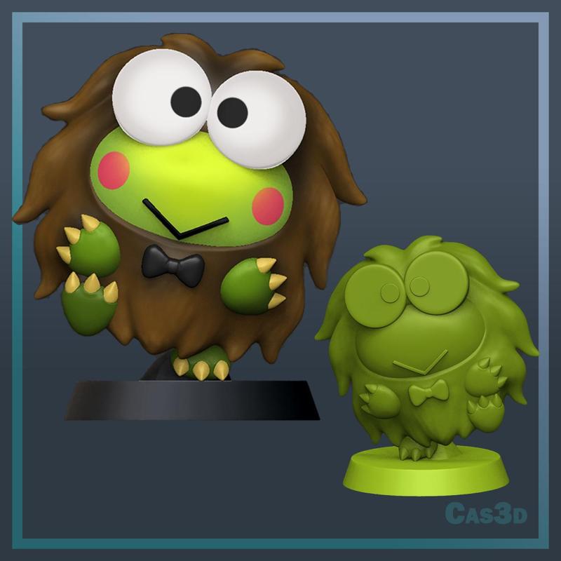 Hello Kitty x Yu-Gi-Oh - KeroKeroKeroppi x Kuriboh