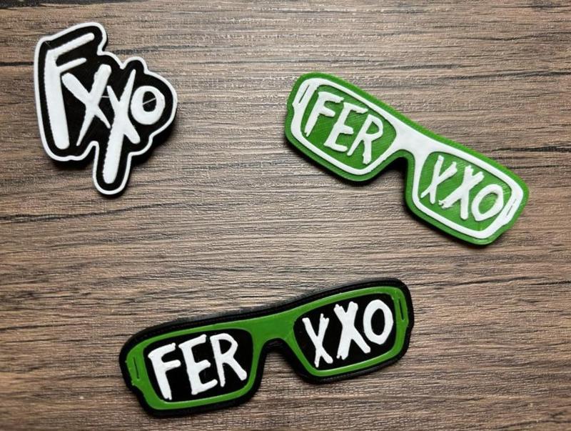 Ferxxo key rings and pins