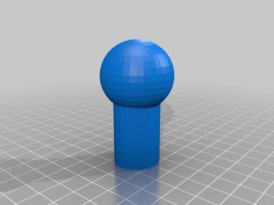 Simple gearshift knoob