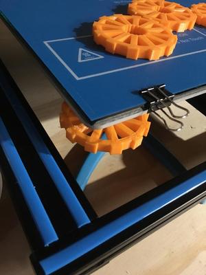 CR-10 HICTOP CTC A10 leveling knob attachment