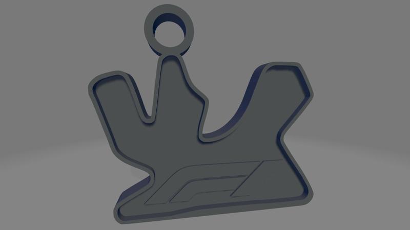 Losail F1 Circuit Keychain