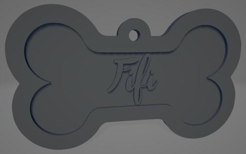 Bicolor Dog Collar "Fifi" - Collar bicolor para perro "Fifi"