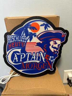 Captain Morgen Light Box