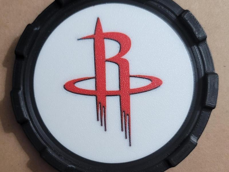 COASTER MASTER INSERT - HOUSTON ROCKETS