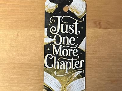 just one more chapter bookmark