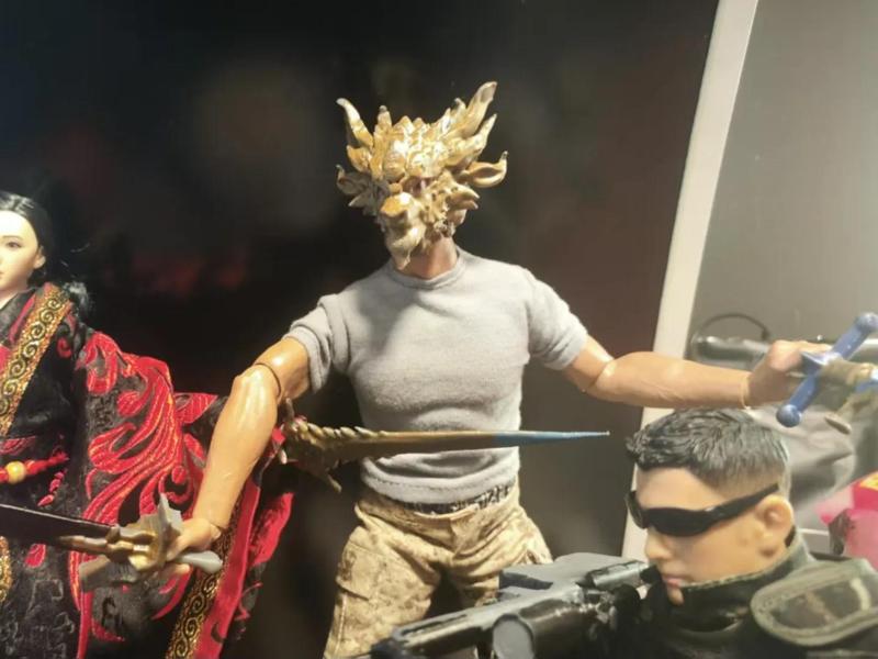 1:6 Scale Figurine Head Sculpt—Strange Beasts II Gouchen