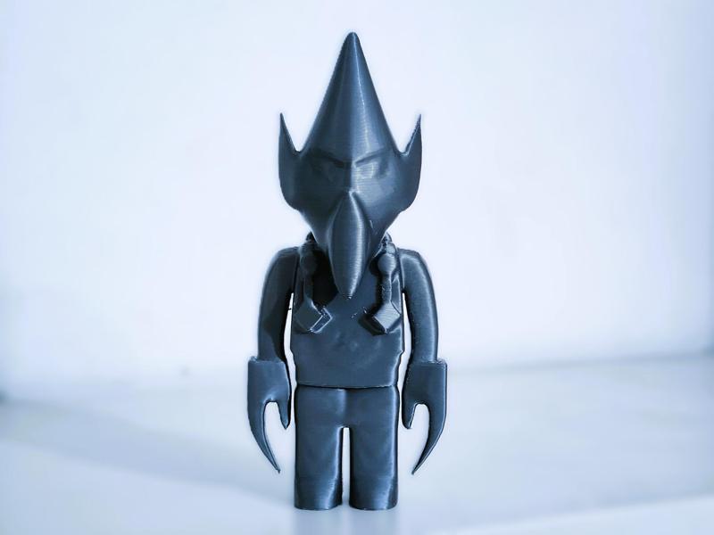 Unkle art toy figure