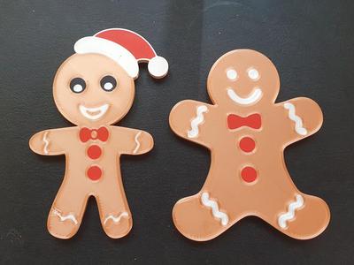 Gingerbread Christmas magnets
