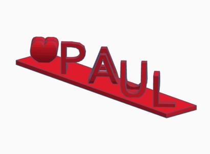 Flip text 2 in 1 (PAUL)