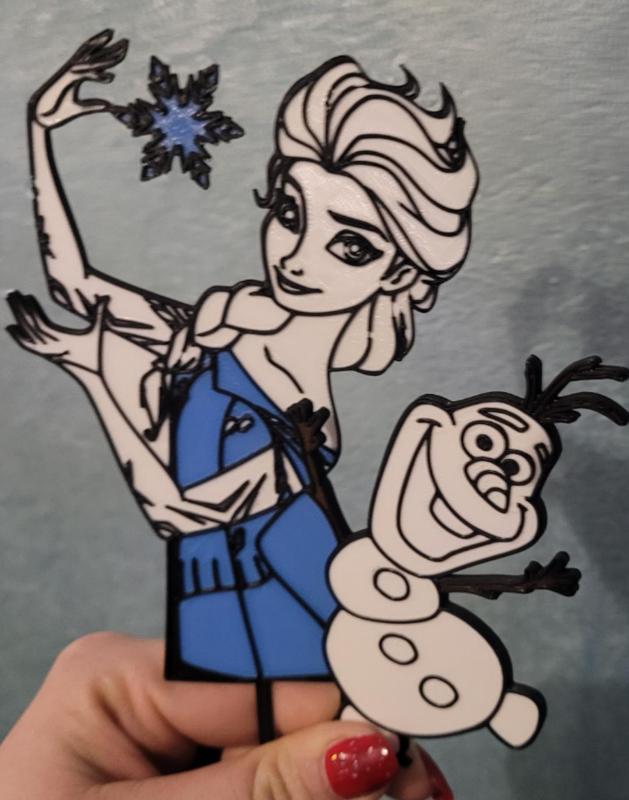 Elsa - Frozen Cake Topper