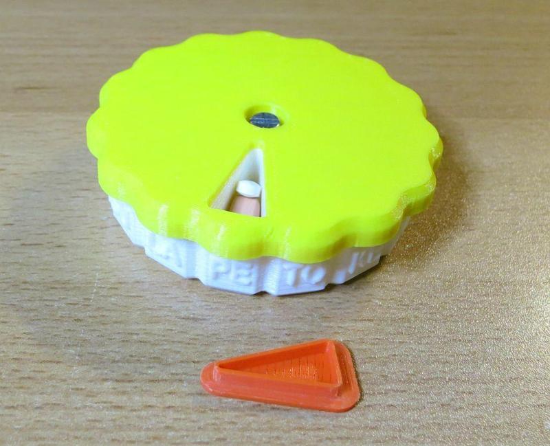 Dosetti eli lääkeannostelija (Medical dispenser, Finnish texts)