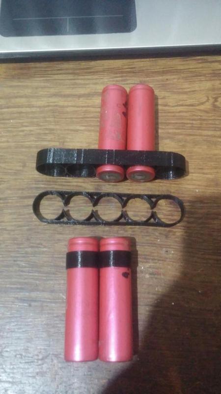 18650 cell holder 2 and 5 pack, soldering