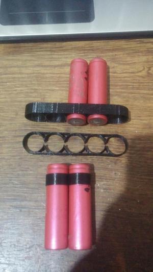 18650 cell holder 2 and 5 pack, soldering