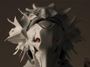 Ling Cage Abyss Dweller Mask