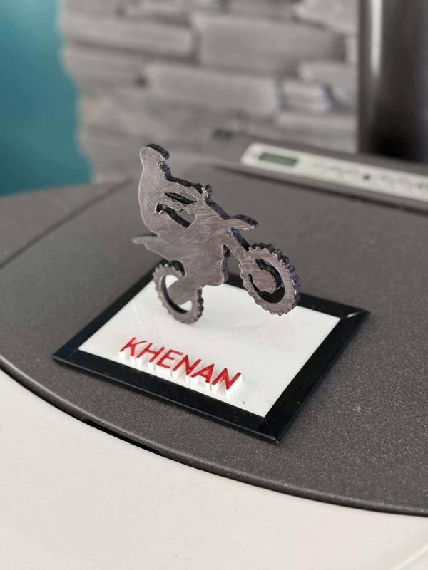 Personalized Motocross Trophy