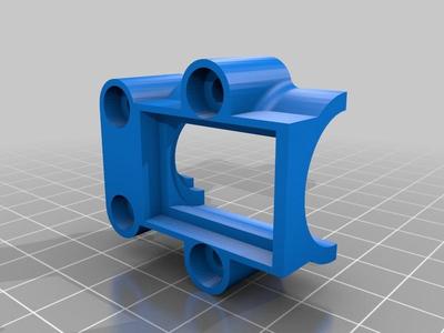 Larcenn's 2 E3Dv6 Anet a8 Extruder + Laser Mount