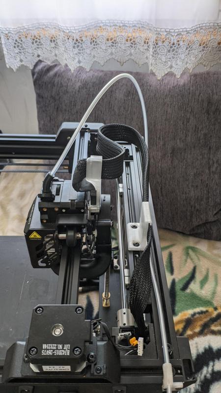 Creality Ender 5S1 top cover cable menegment