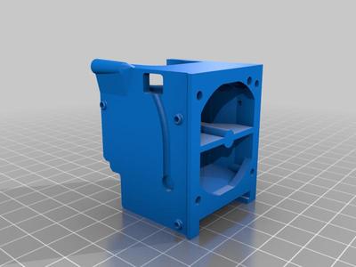 Minimalist Dual Cooling Fan for Aquila / Ender 3 V2