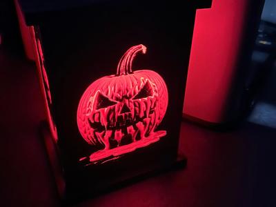 4-Sided Modular Lithophane Lamp 