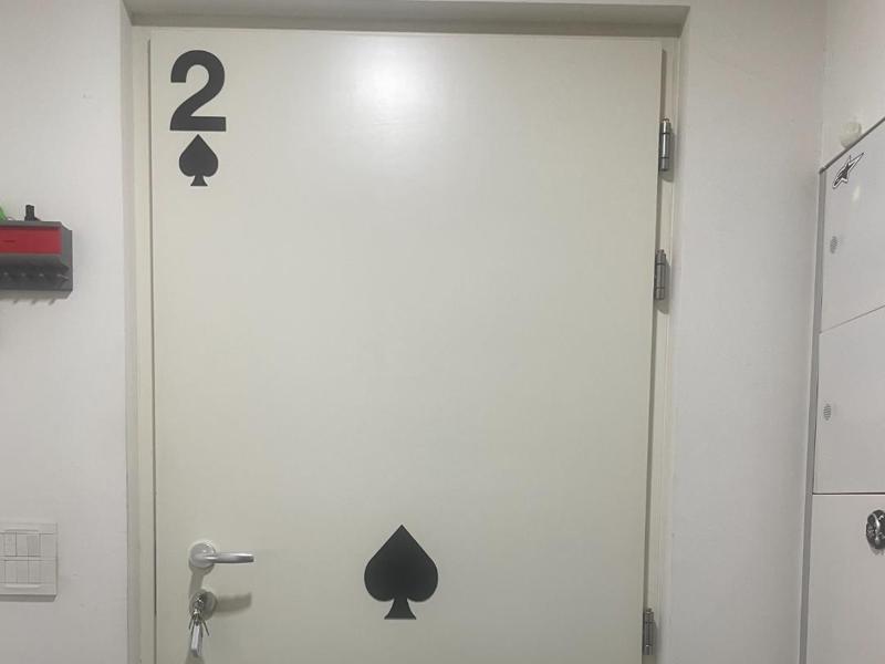 Two of Spades Door Decoration