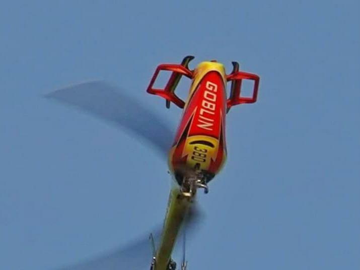 SAB Goblin 380 Skids Trainer aid