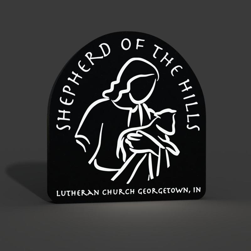 Sheperd of the Hills Lightbox LED Lamp