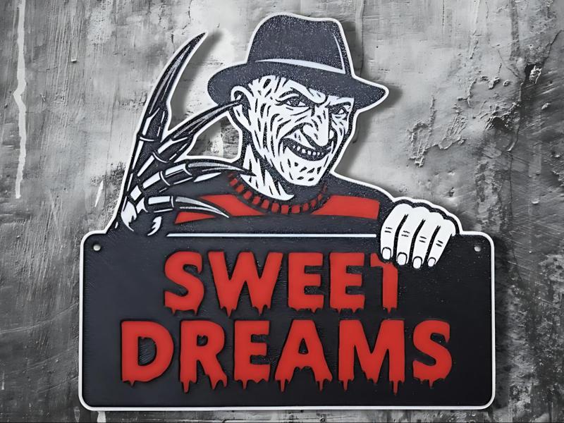 Freddy Kreuger - Sweet Dreams Sign