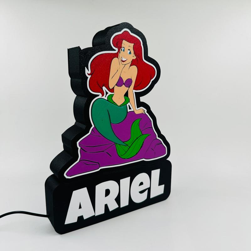 Ariel Led Lamp bambu files