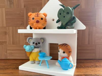 House Shaped Shelf for Keys or Collectibles