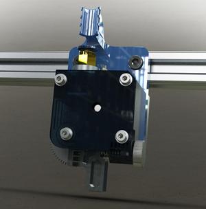 Titan Bowden extruder for front bar