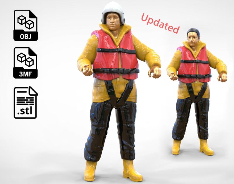 N1 Royal National Lifeboat Institution RNLI Rescue crew