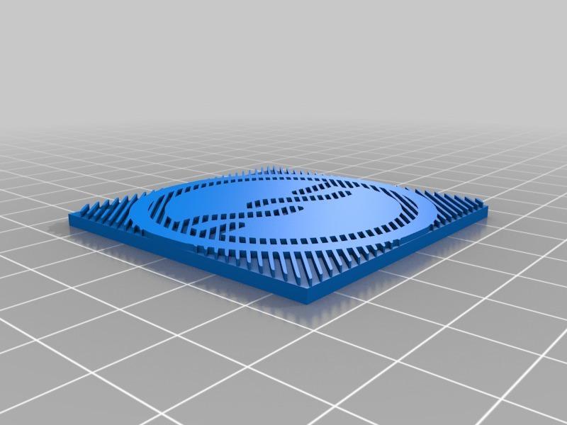 NXT Digital Coin keychain 50x50x3mm