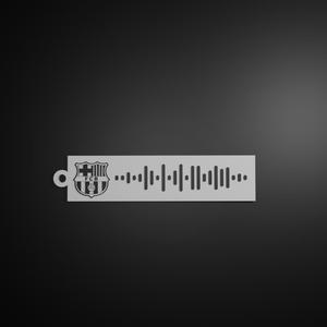 SOCCER KEYCHAIN / KEYCHAIN BARCELONA ANTHEM SPOTIFY