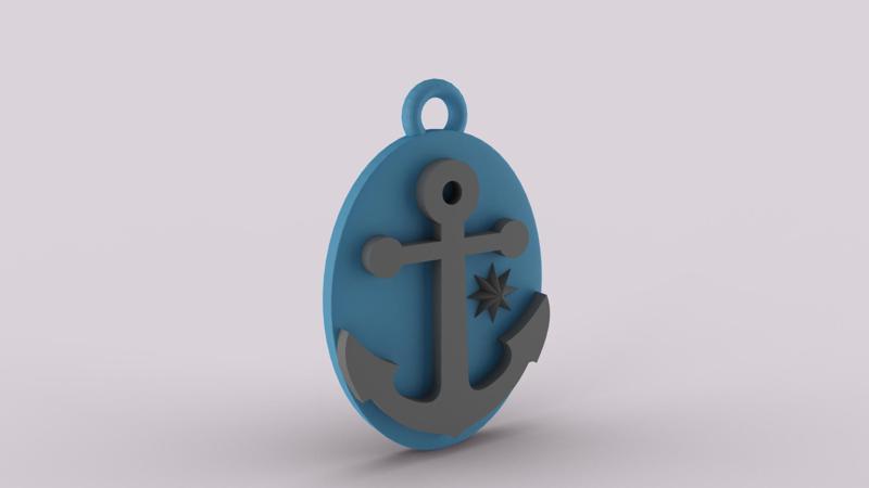 Anchor 3D Jewelry Design