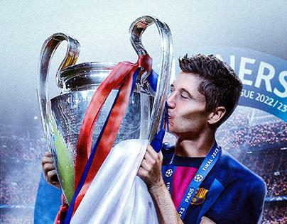 Barcelona 6 Champions League Winner