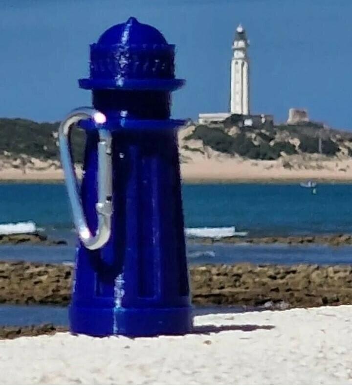 Watertight canister (ashtray and key ring) - Trafalgar Lighthouse