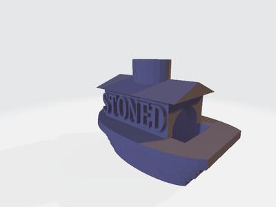 stoned boat ashtray boat ashtray boat