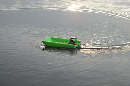 Simple 3D Printed RC Airboat
