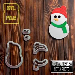 CHRISTMAS CUTTERS - Snowman MODEL