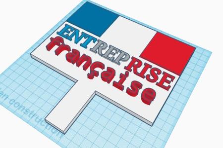 Entreprise Francaise panneau - designed for LV3D