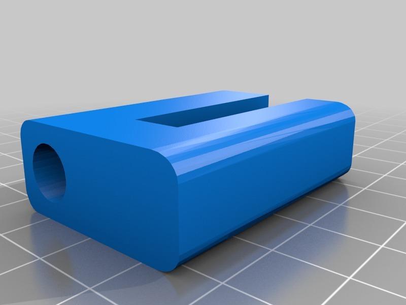 Modified down portion to fit ANET A6--8mm Gap