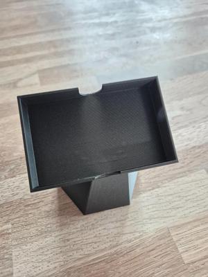 aluminium business card display stand / holder